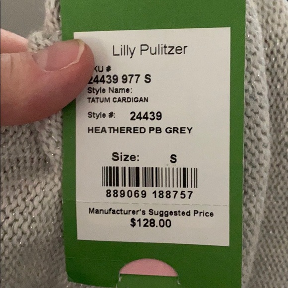 Lilly Pulitzer tatum cardigan size small - Picture 3 of 3